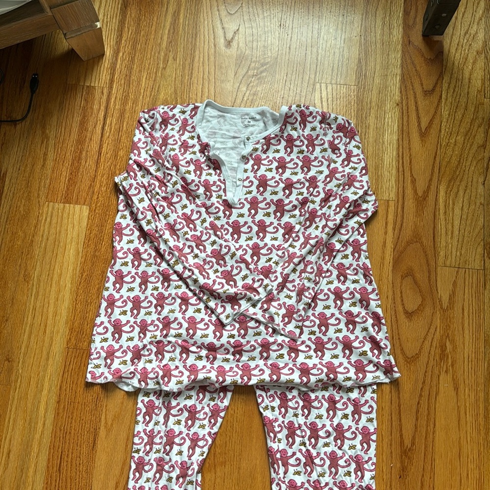 Pink monkeys roller rabbit pj’s!!